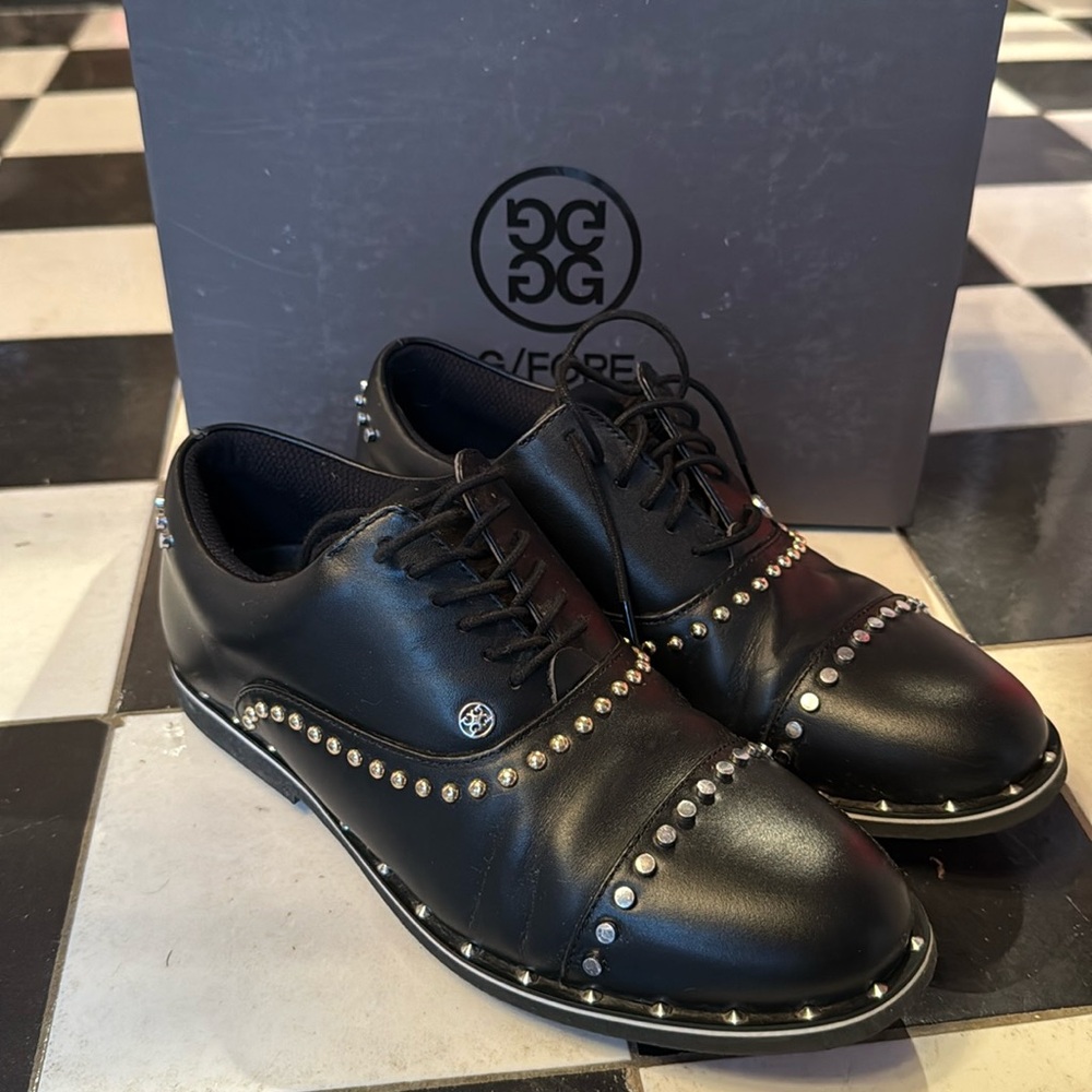 G/FORE Ladies Welt Stud Gallivanter Golf Shoes, US Size 8.5